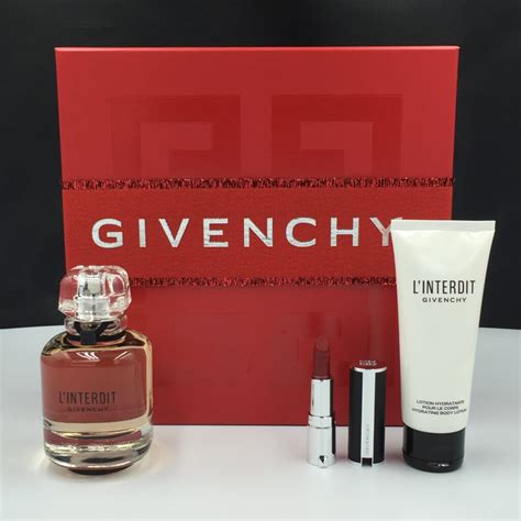 interdit givenchy fragranza|Givenchy l'interdit gift set boots.